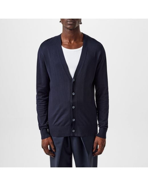 Givenchy Blue Classic Cardigan for men