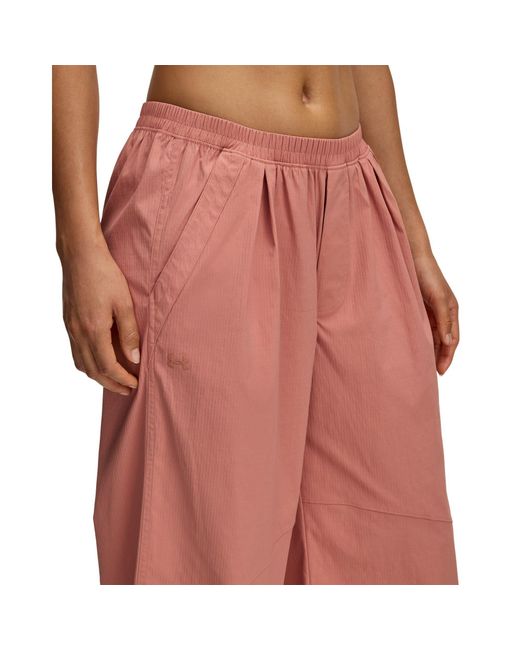 Under Armour Pink Open Hem Woven Joggers