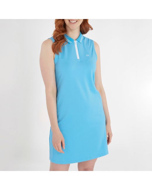 Calvin Klein Blue Knitted Sweater Vest