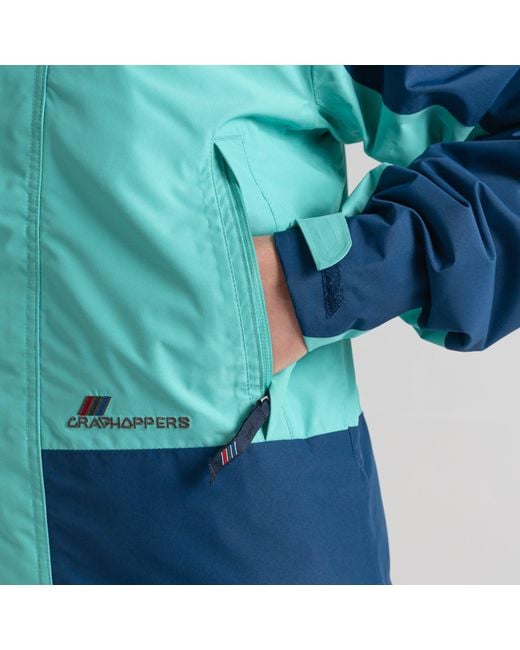 Craghoppers Blue Dustin Waterproof Jacket for men
