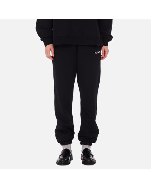 ROTATE SUNDAY Black Logo Sweatpants