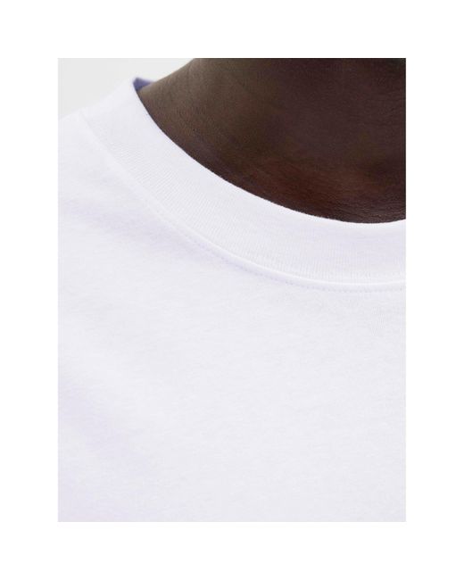 Jack & Jones White Norrebro T-Shirt for men