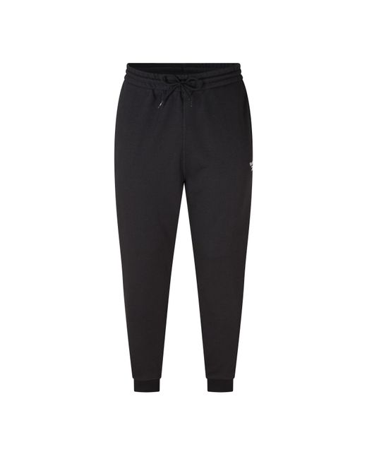Reebok Black Identity Small Logo Joggers for men