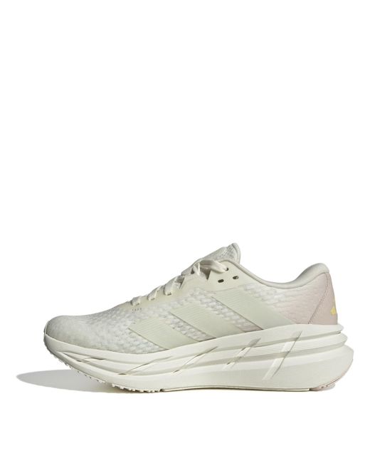 Adidas White Adistar 3 Runner Trainers