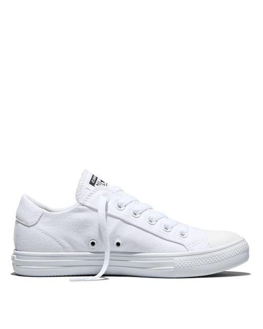 Converse White Canvas Trainers for men