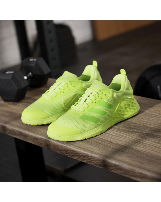 Adidas Green Dropset 3 Training Shoes