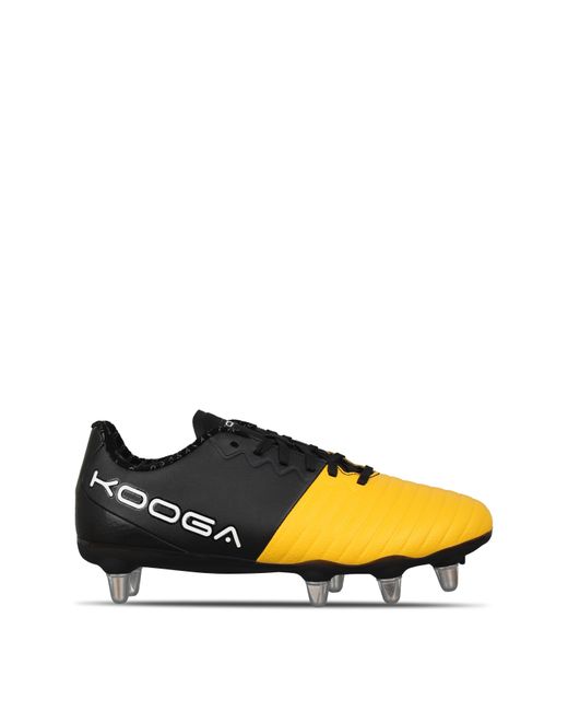 Kooga Yellow Power Sg Rugby Boots