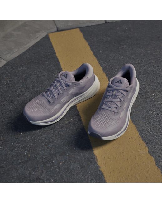 Adidas Gray Supernova Rise Running Shoes