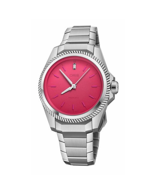 Oris Metallic X Miss Piggy Watch