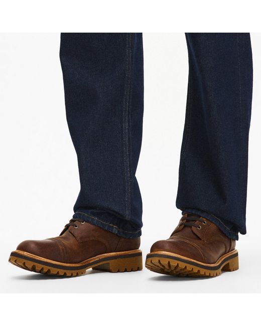 GRENSON Brown Radley Hiker Rugged Boots for men
