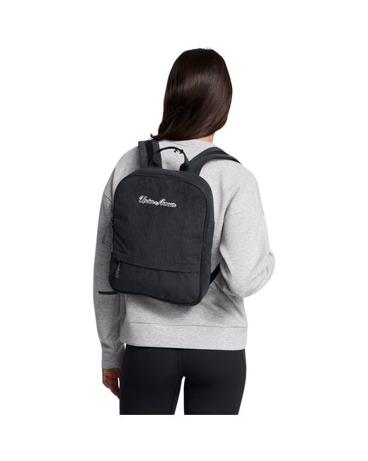 Under Armour Black Loudon Corduroy Backpack