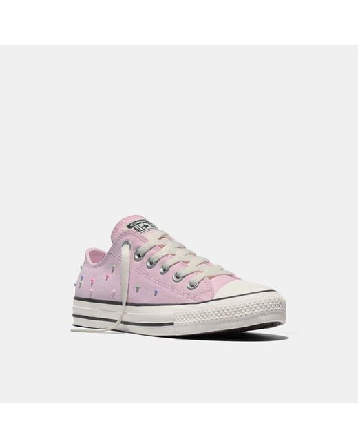 Converse Pink Adults Chuck Taylor All Star Low-Top Trainers