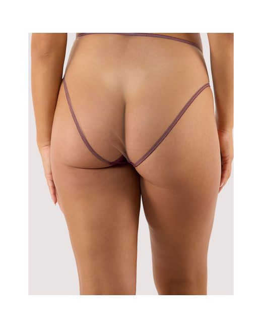 Playful Promises Purple Ramona High Waist Brief
