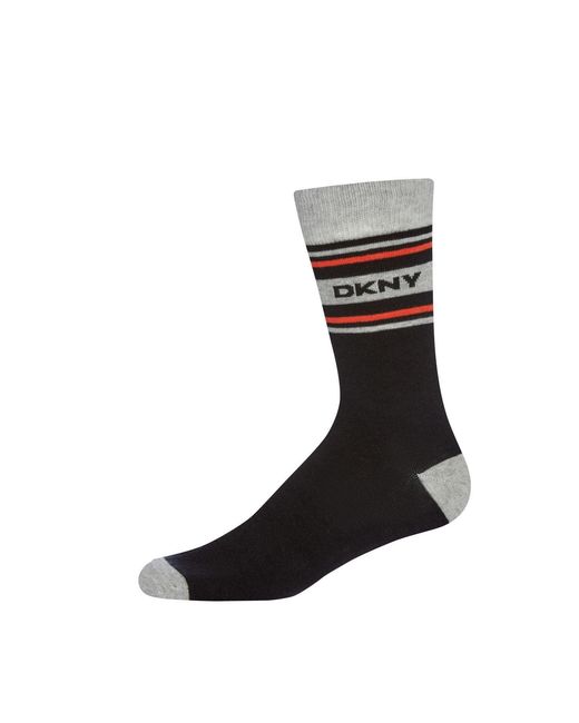DKNY Black 3 Pack Gift Socks Elmwood for men
