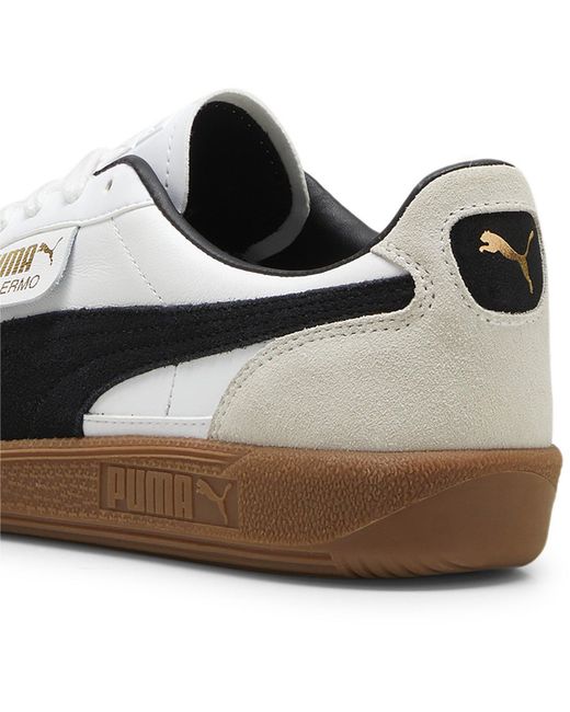 PUMA White Palermo Trainers