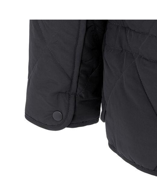 Firetrap Black Long Sleeve Hip Length Quilted Jacket