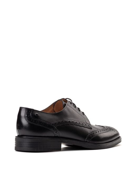 Base London Brown Pocket Brogue Shoe for men