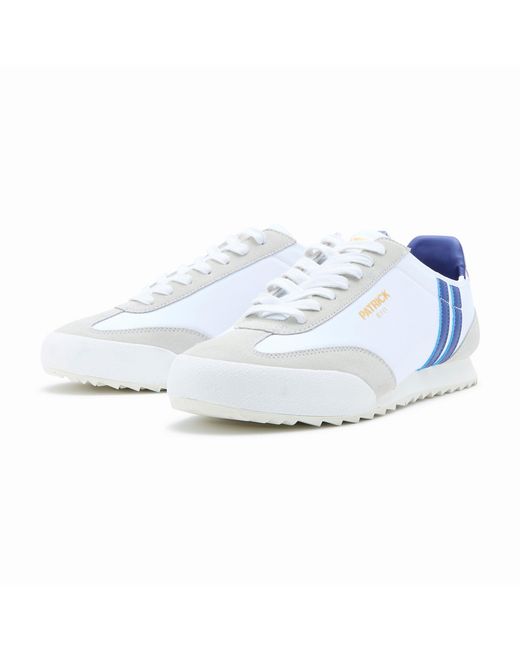 Patrick Blue Rio Runner Heritage Low-Top Trainers for men