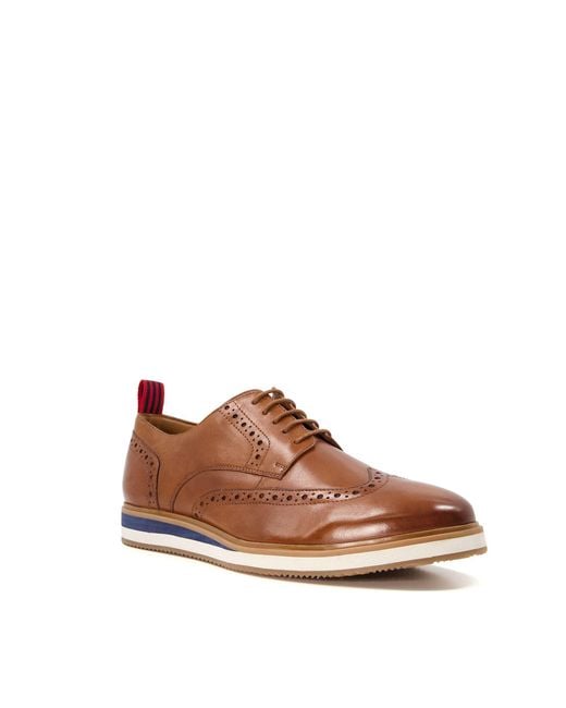 Dune Brown Britle Brogues for men