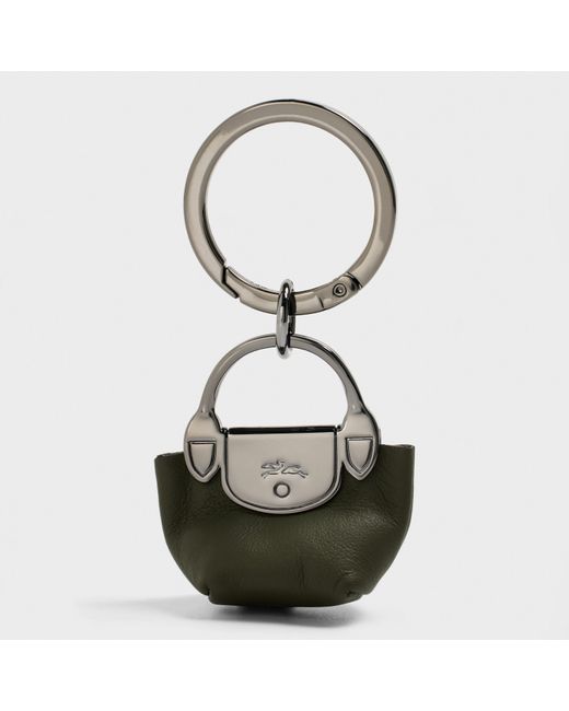 Longchamp Black Le Pliage Keyrings