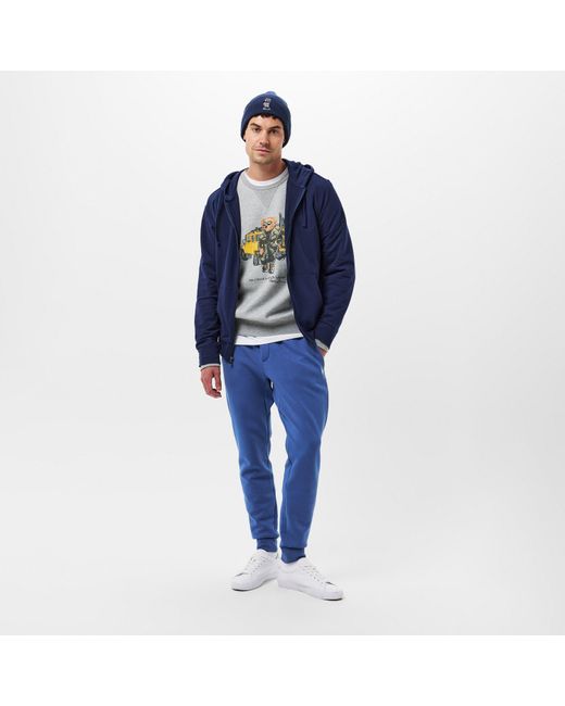 Polo Ralph Lauren Blue Full-Zip Hoodies for men