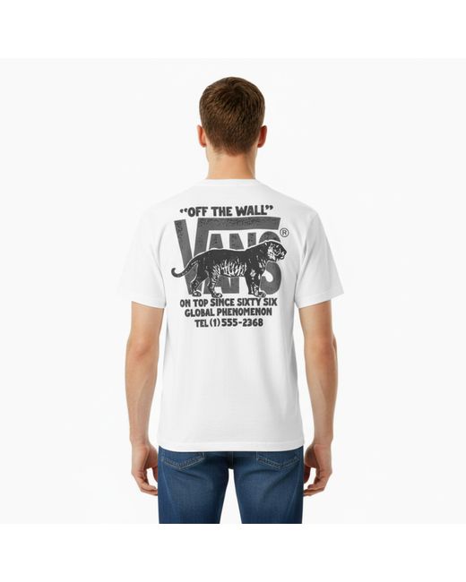 Vans White Awakened T-Shirt for men