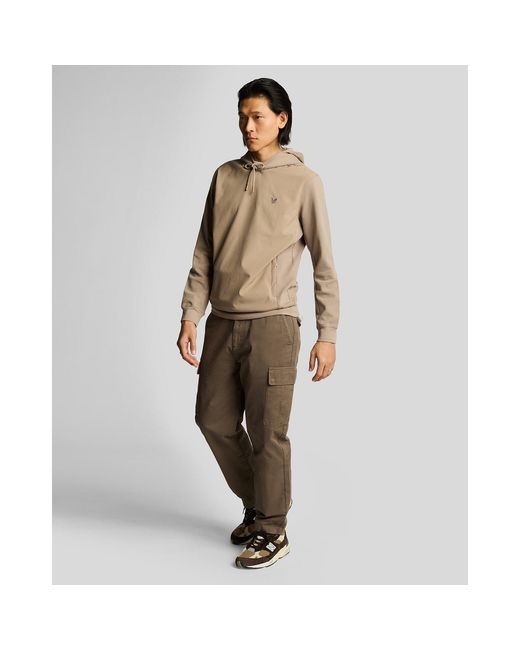 Lyle & Scott Gray Cargo Trousers for men