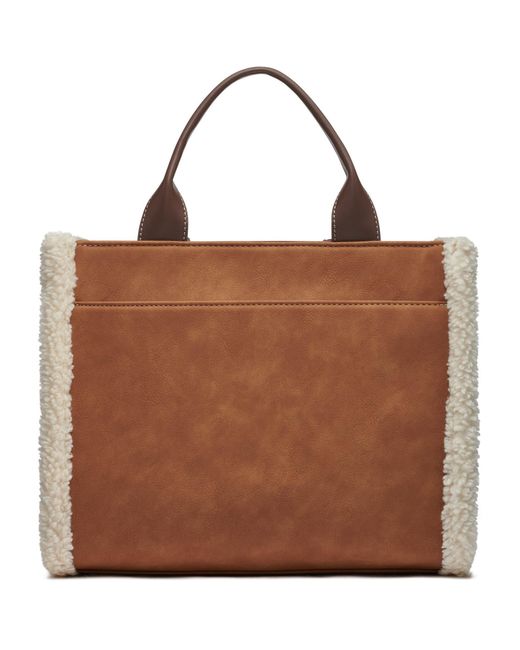 DKNY Brown Hadlee Mini Tote Bag