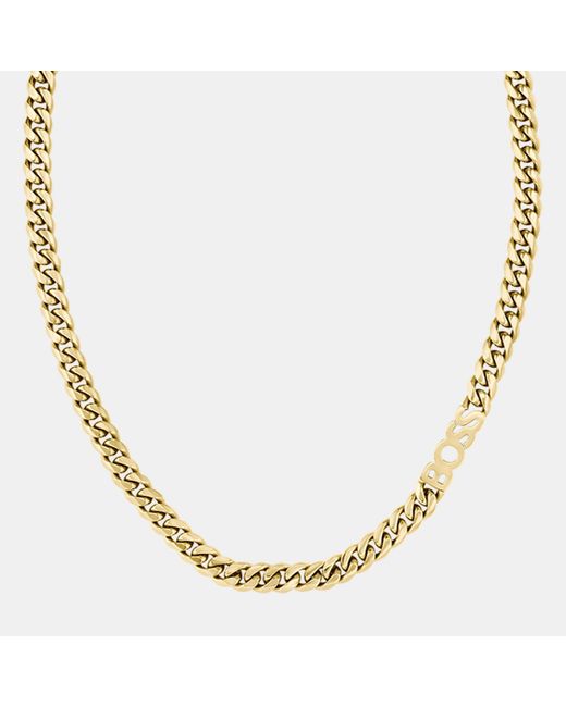 Boss Metallic Gents Kassy Chain Necklace for men