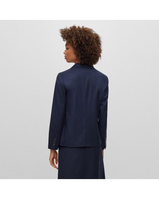 Boss Blue Jocalua Suit Jacket