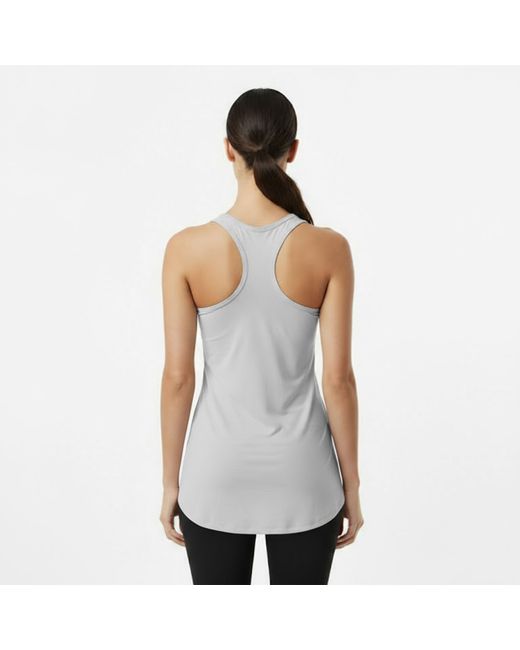 Usa Pro Gray Classic Racer Back Sports Tank