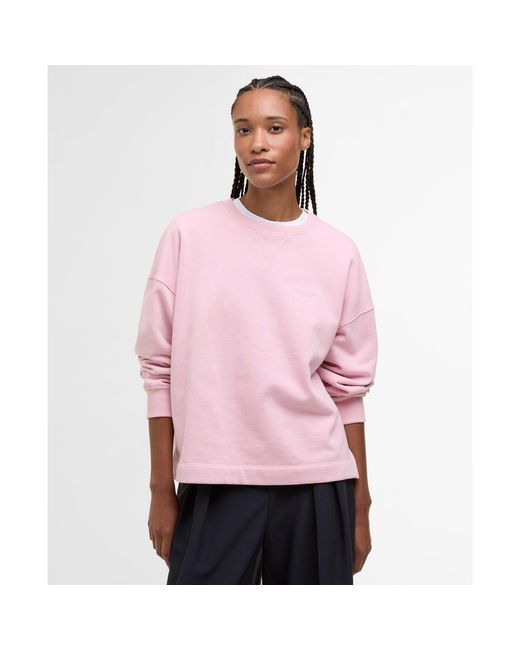 Barbour Pink Rosie Sweatshirt