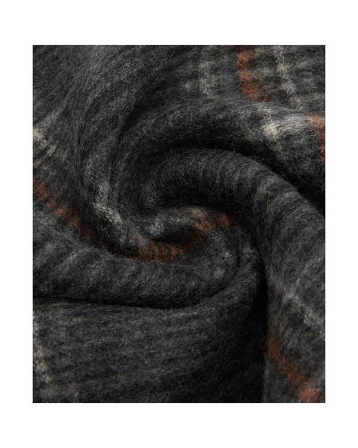 Barbour Black Marsden Reversible Lambswool Scarf