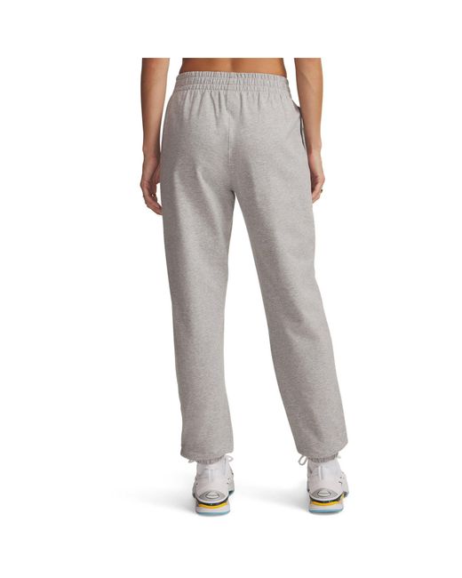 Under Armour Gray Sport Terry Performance Tracksuit Bottom