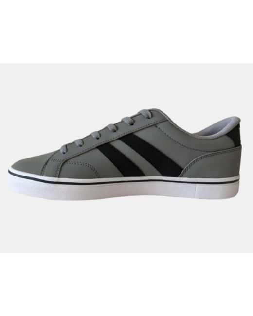 Lonsdale Black Lace Up Water Resistant Low-Top Trainers for men