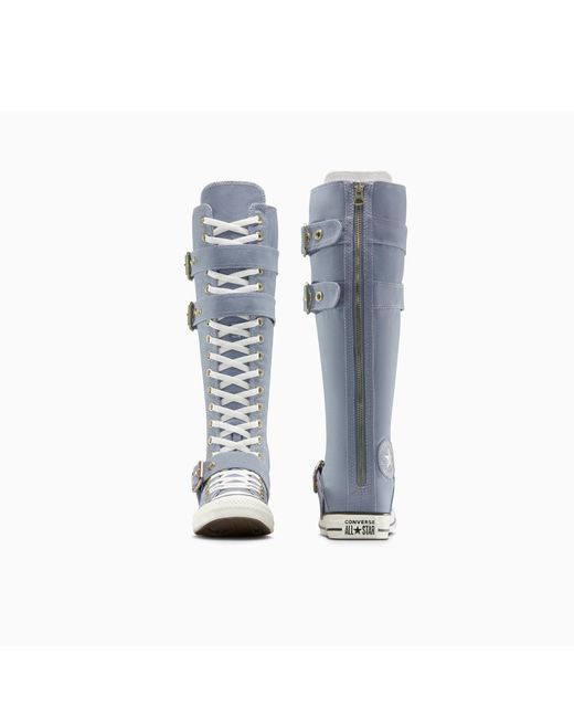 Converse Blue Chuck Taylor All Star Canvas High-Top Trainers