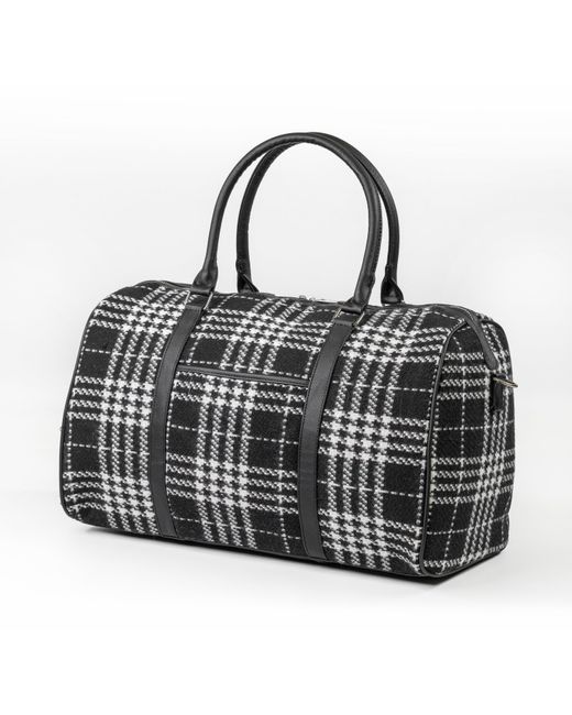 Pierre Cardin Black Premium Travel Holdall Flight Bag