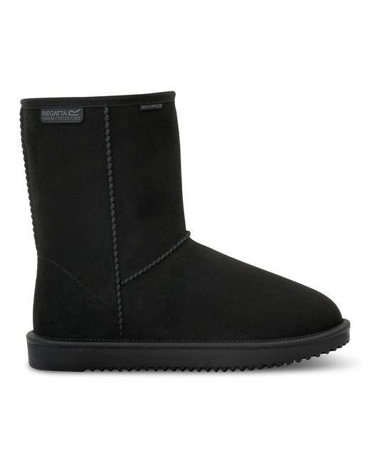 Regatta Black Risley Mid Waterproof Boots