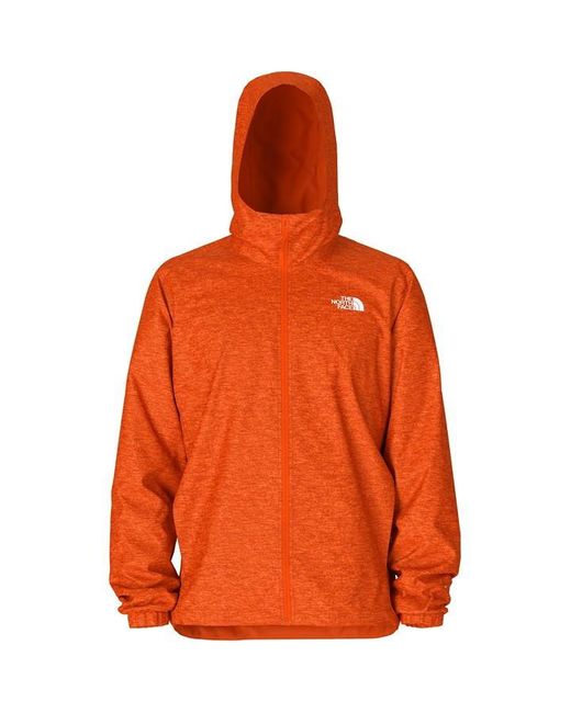The North Face Orange Quest Hooded Jacket for men