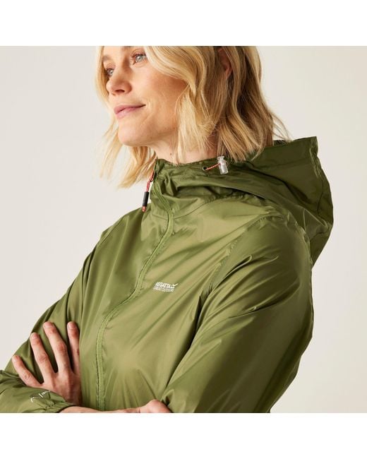 Regatta Green Pack It Iii Waterproof Jacket