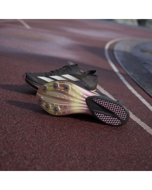 Adidas Blue Adizero Avanti Running Spikes Adults