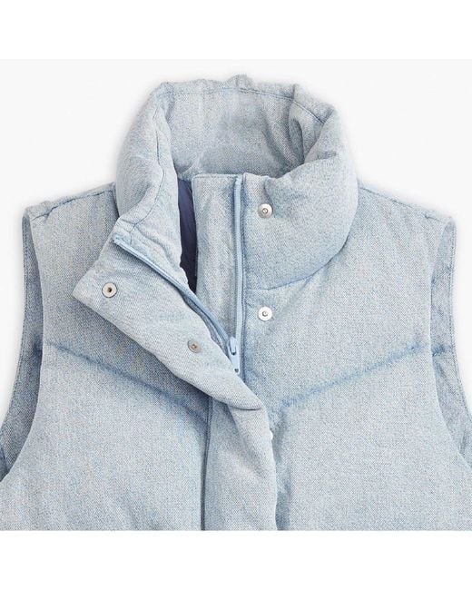 Levi's Blue Levi's Western Bubble Vest Anthracite
