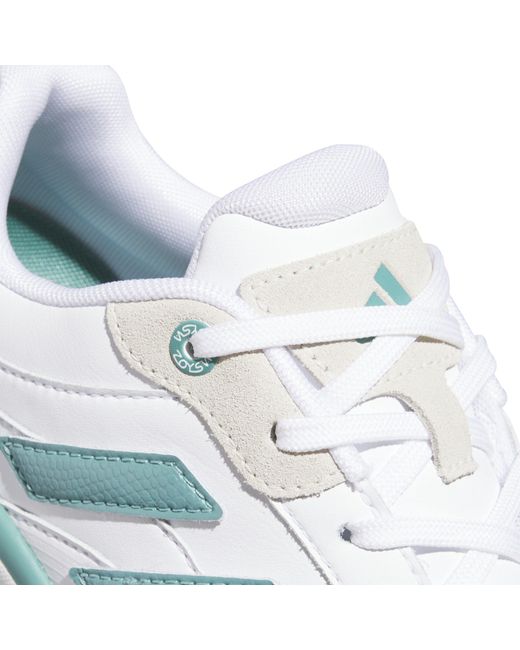 Adidas White Zoysia Spikeless Golf Shoes
