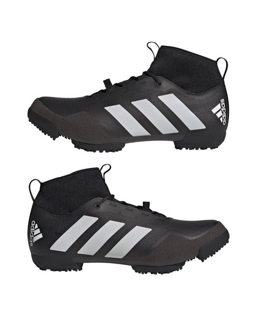 Adidas Black Gravel Road Cycling Shoes for men