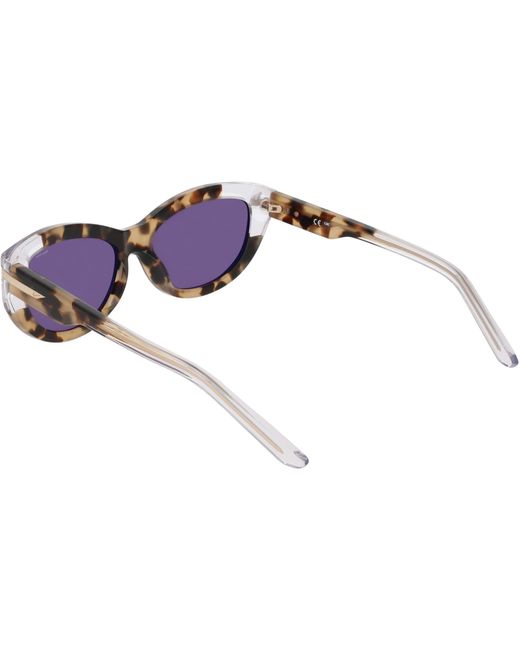 Nike Brown Crescent Fawn Cat Eye Sunglasses