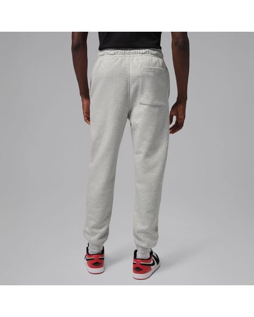 Nike Gray Jordan Jump Flc Pant for men