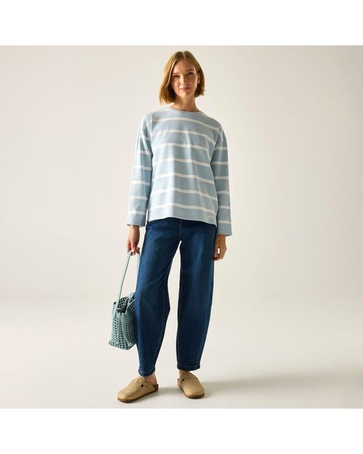 Regatta Blue Avira Long Sleeved Top
