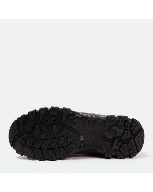 GIORGIO Black Leather Shoes for men