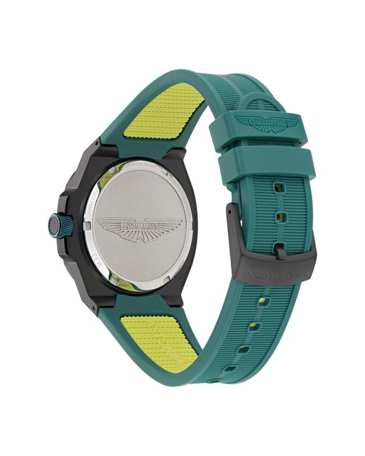 Aston Martin Green Icon Analogue Quartz Watch for men