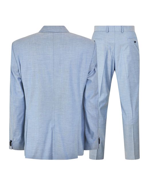 Boss Blue H-Huge 3-Piece Suit for men